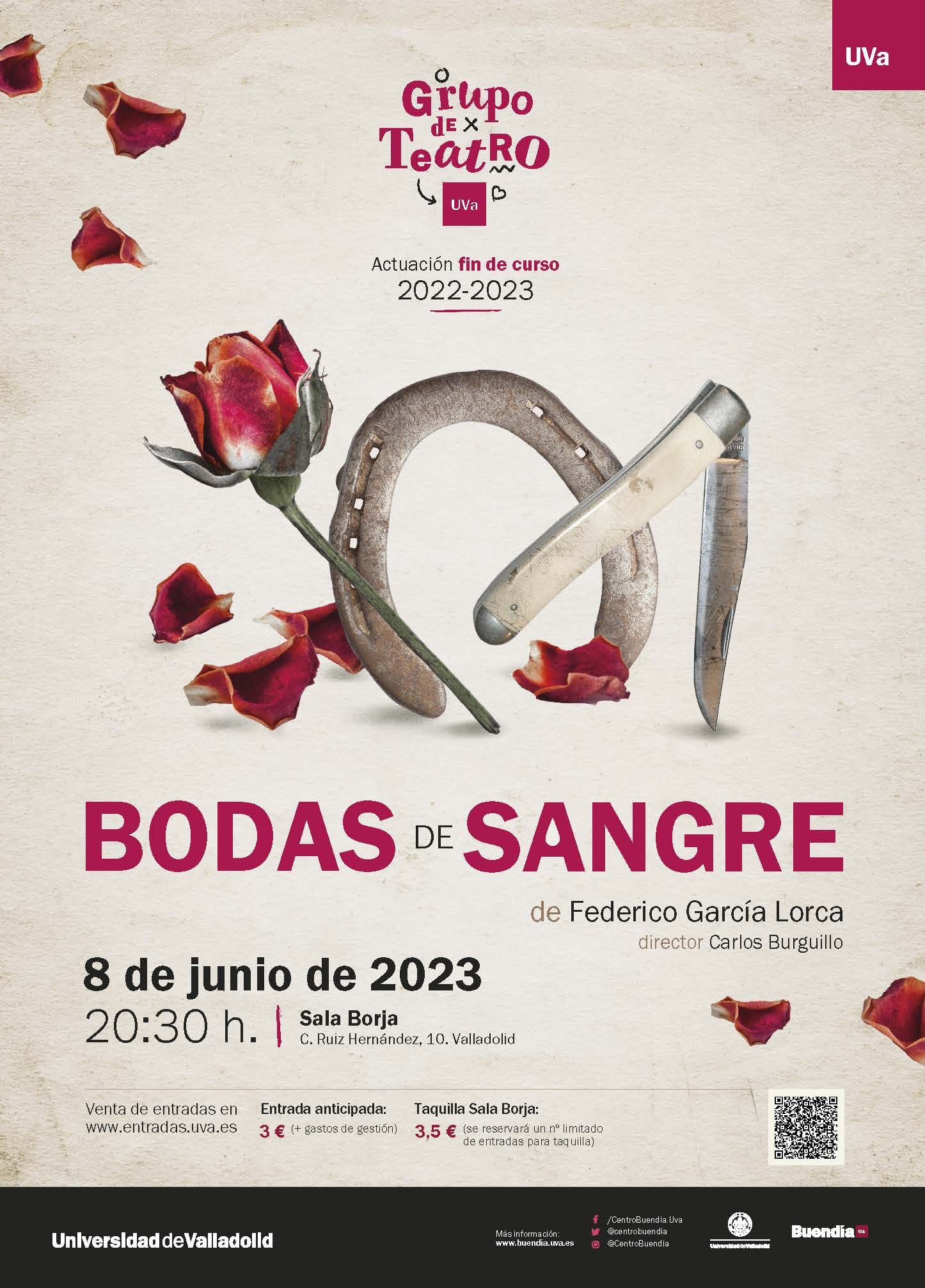 Cartel de Bodas de sangre